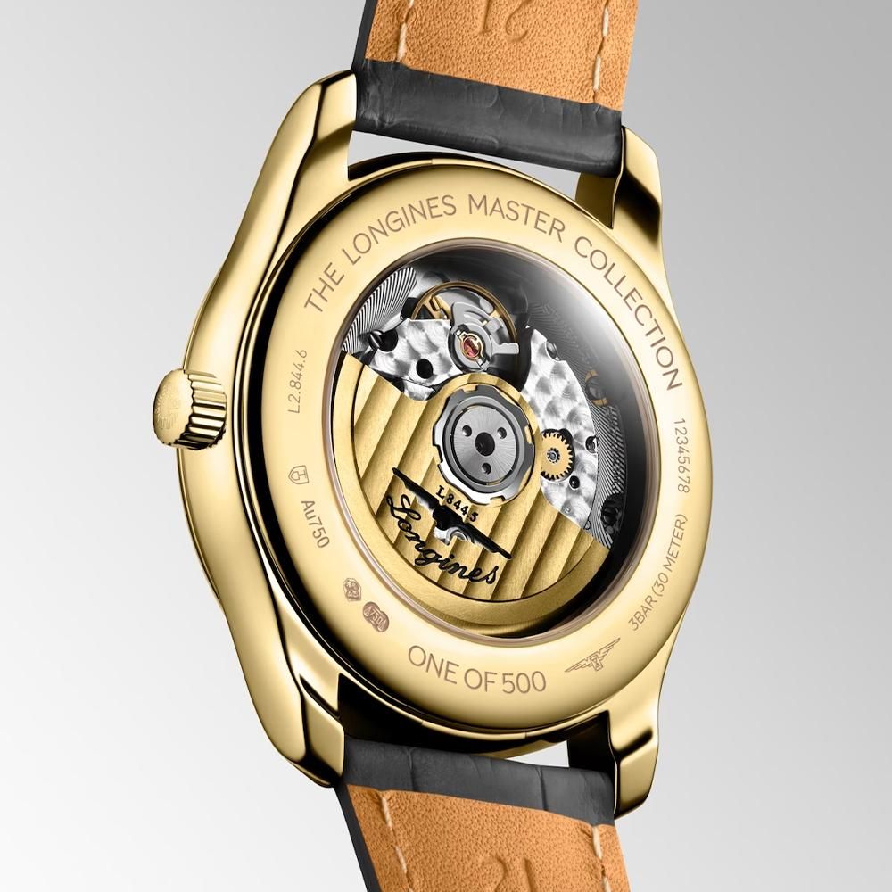  【世界限定500本】 L2.844.6.71.2 LONGINES ロンジン マスターコレクション GMT 40mm