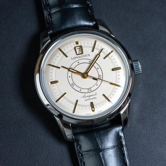  L1.648.4.78.2 LONGINES ロンジン コンクエスト ヘリテージ セントラルパワーリザーブ 38mm