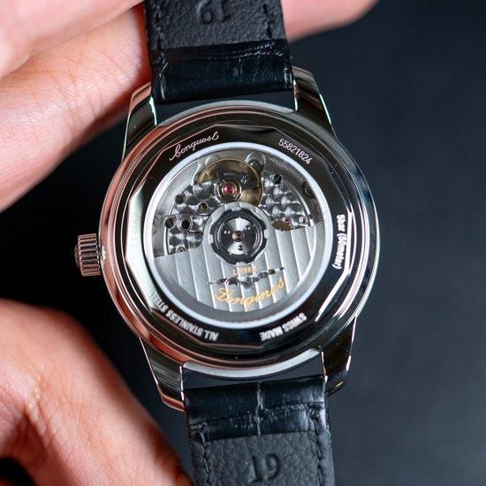  L1.648.4.78.2 LONGINES ロンジン コンクエスト ヘリテージ セントラルパワーリザーブ 38mm