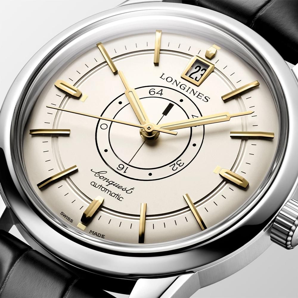  L1.648.4.78.2 LONGINES ロンジン コンクエスト ヘリテージ セントラルパワーリザーブ 38mm