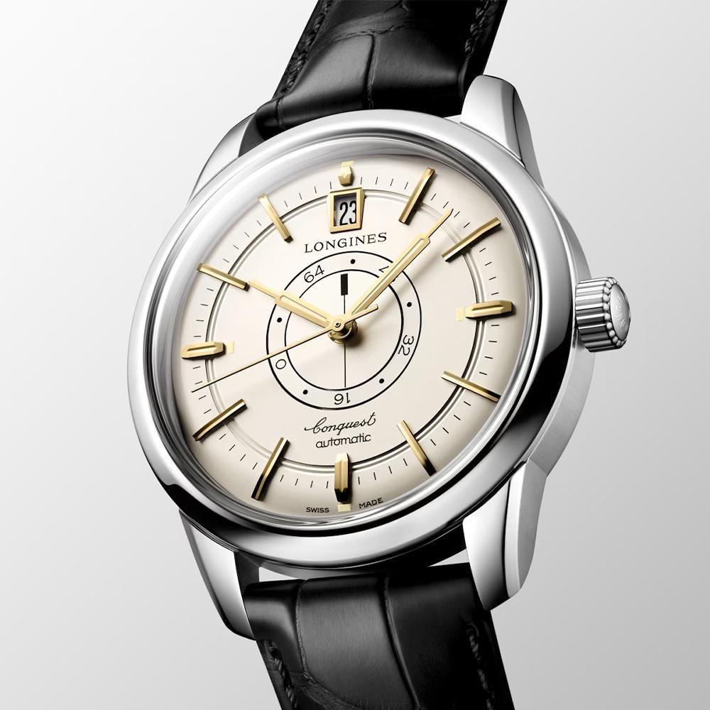  L1.648.4.78.2 LONGINES ロンジン コンクエスト ヘリテージ セントラルパワーリザーブ 38mm