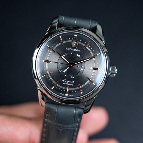 L1.648.4.62.2 LONGINES ロンジン コンクエスト ヘリテージ セントラルパワーリザーブ 38mm