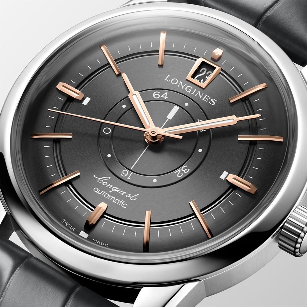 L1.648.4.62.2 LONGINES ロンジン コンクエスト ヘリテージ セントラルパワーリザーブ 38mm