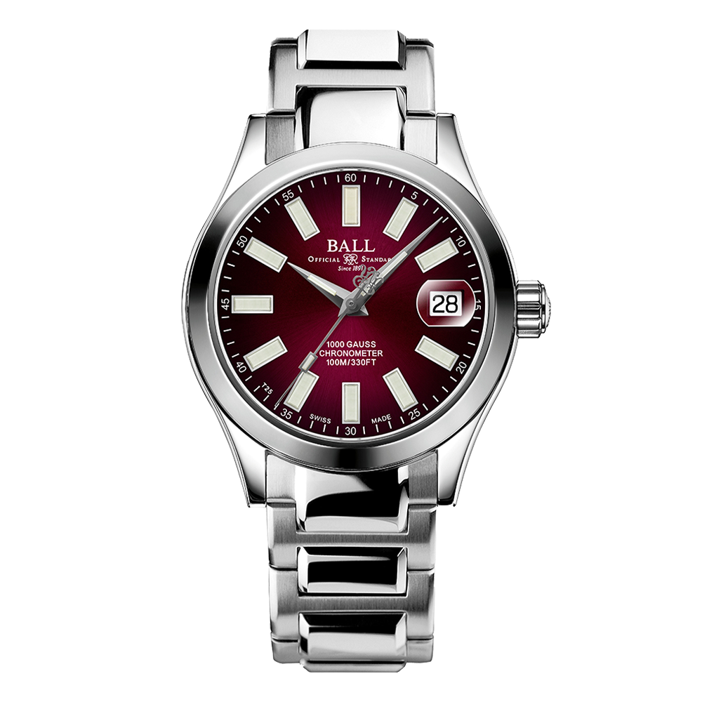 BALL WATCH ボールウォッチ エンジニア マーベライト クロノメーター 36 NL9616C-S2CJ-RD