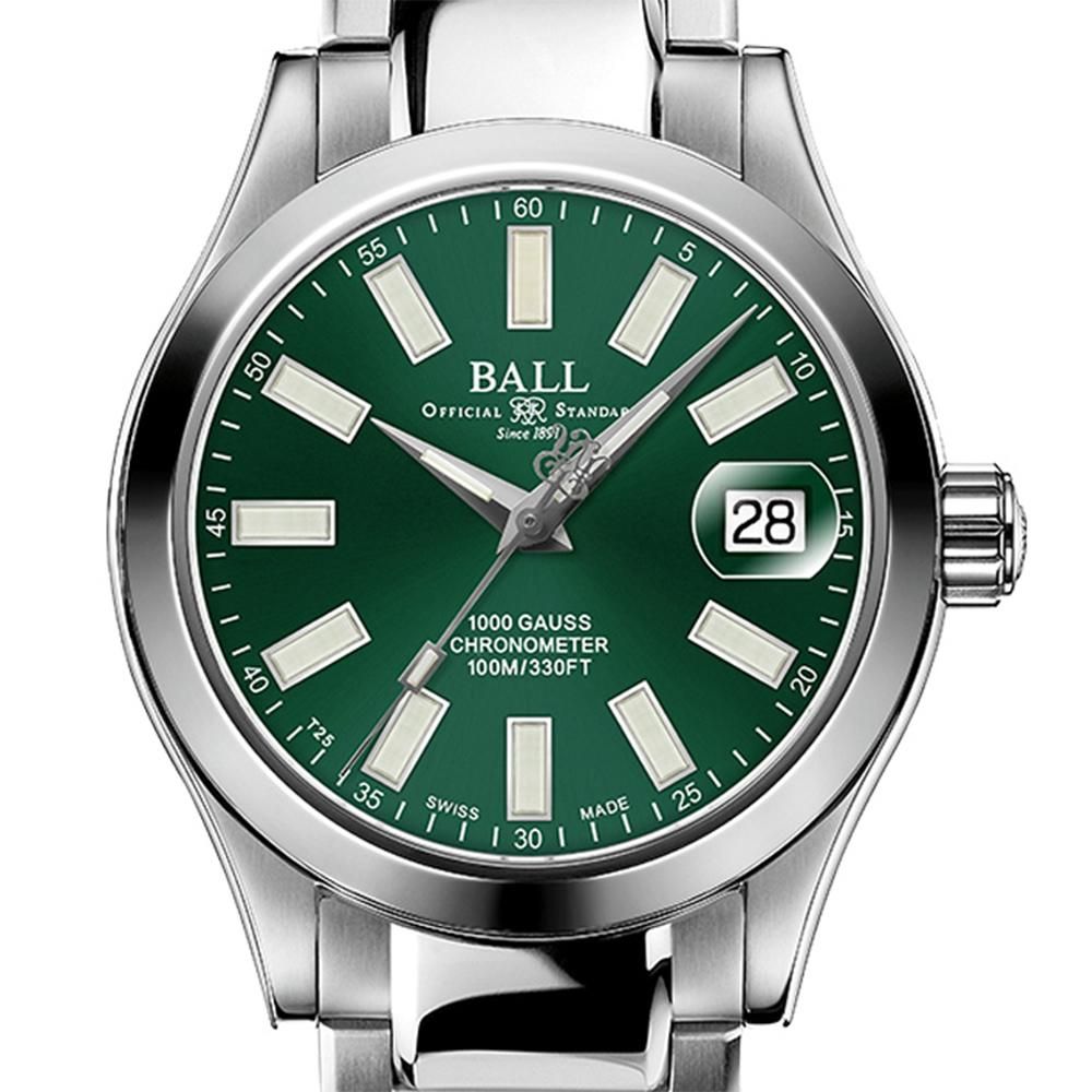 BALL WATCH ボールウォッチ エンジニア マーベライト クロノメーター 36 NL9616C-S2CJ-GR
