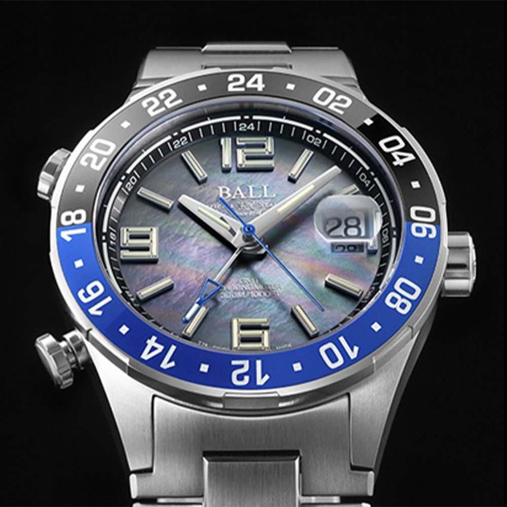  【日本限定100本】 DG3038A-S6CJ-BK BALL WATCH ボールウォッチ ロードマスター パイロットGMT