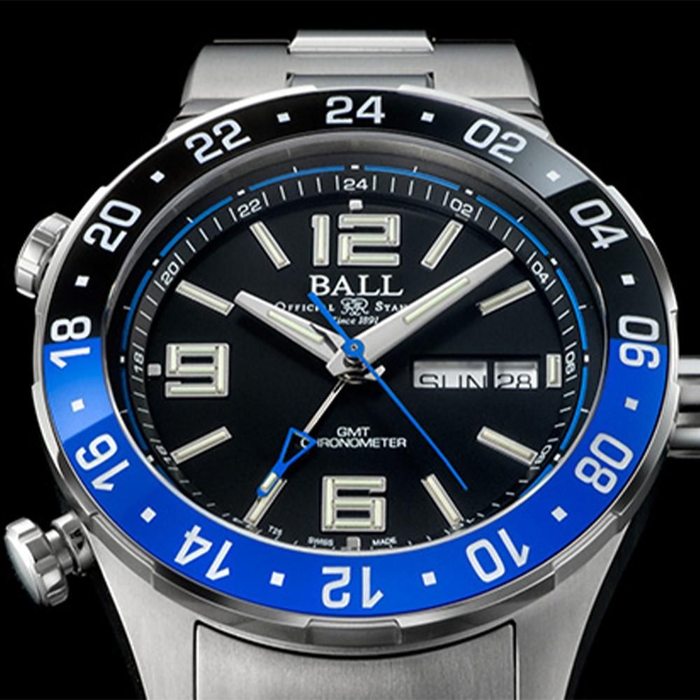 【1,000本限定】BALL WATCH ボールウォッチ ロードマスター マリンGMT DG3000A-S1CJ-BK