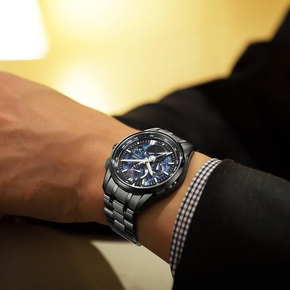  【世界限定2,400本】 BY1008-67L CITIZEN シチズン アテッサ ブラックチタンシリーズ HAKUTO-Rコラボレーションモデル