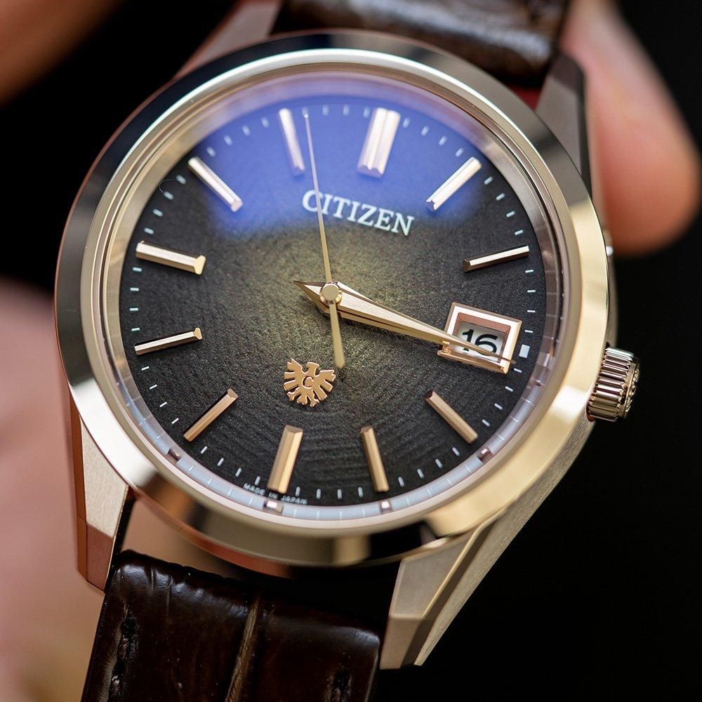  【世界限定300本】 AQ4106-00W The CITIZEN ザ・シチズン Iconic Nature Collection 「鳥」