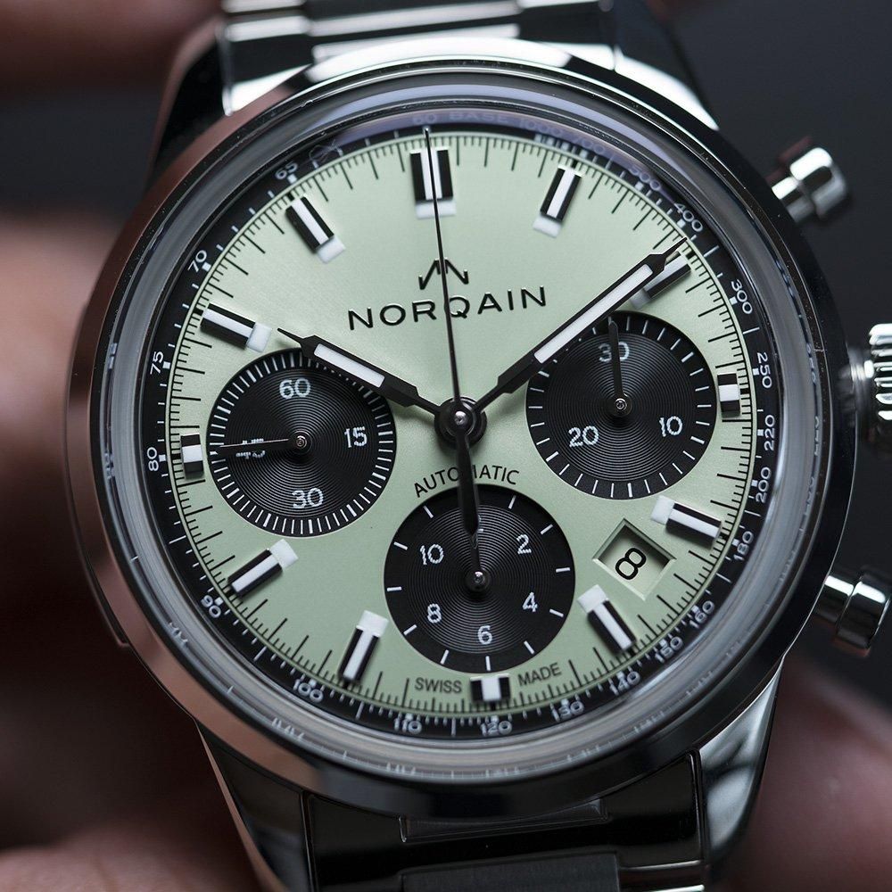  N2201S22C/MT221/201SG NORQAIN ノルケイン フリーダム60クロノ 40MM ピスタチオ