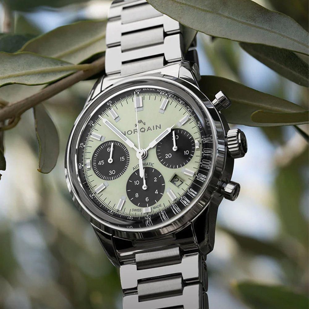  N2201S22C/MT221/201SG NORQAIN ノルケイン フリーダム60クロノ 40MM ピスタチオ