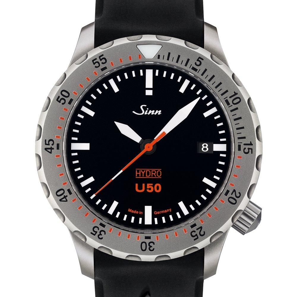  U50.HYDRO Sinn ジン ダイバーズウォッチ シリコンストラップ仕様