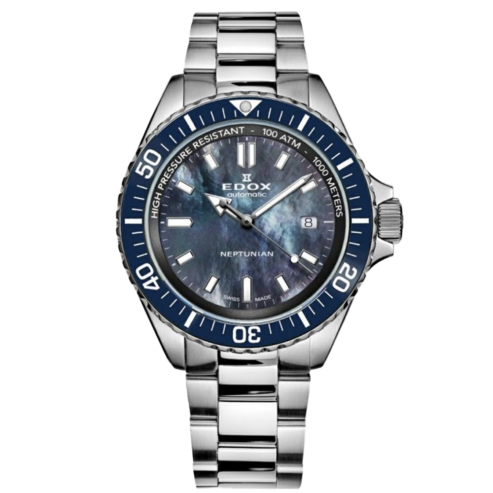  【日本限定】 80120-3BUM-NANNGM2 EDOX エドックス ネプチュニアン オートマティック ジャパンリミテッドエディション