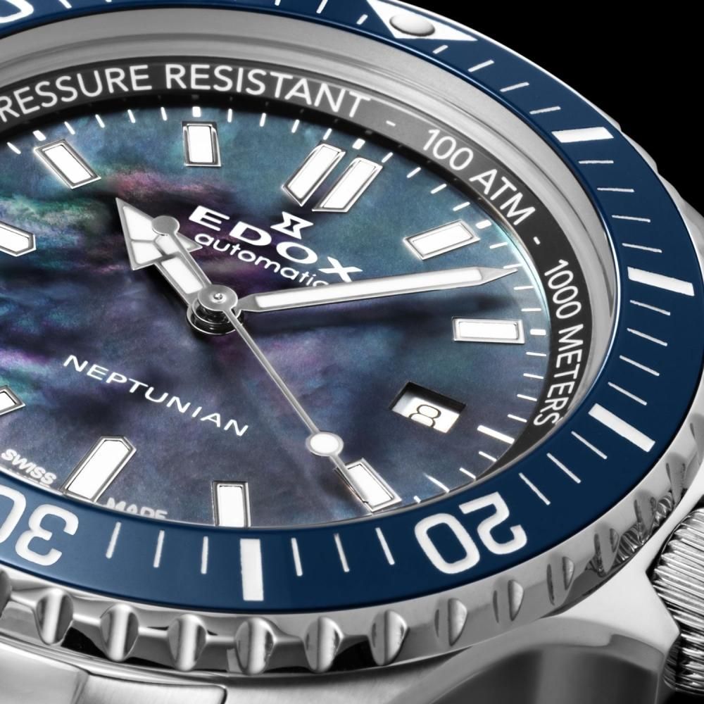  【日本限定】 80120-3BUM-NANNGM2 EDOX エドックス ネプチュニアン オートマティック ジャパンリミテッドエディション