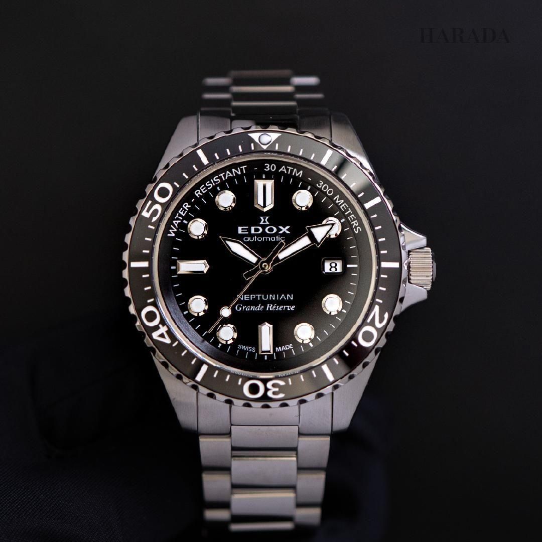  80801-3NM-NIN EDOX エドックス ネプチュニアン グランデリザーブ デイト オートマティック