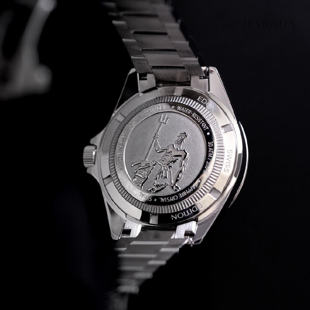 80801-3NM-NIN EDOX エドックス ネプチュニアン グランデリザーブ デイト オートマティック
