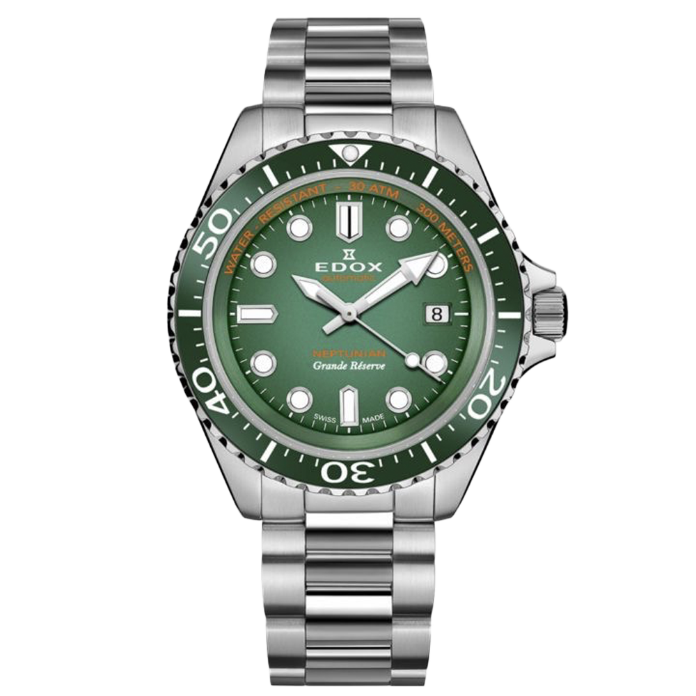  80801-3VM-VDN EDOX エドックス ネプチュニアン グランデリザーブ デイト オートマティック