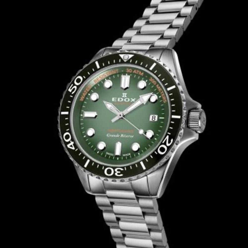 80801-3VM-VDN EDOX エドックス ネプチュニアン グランデリザーブ デイト オートマティック
