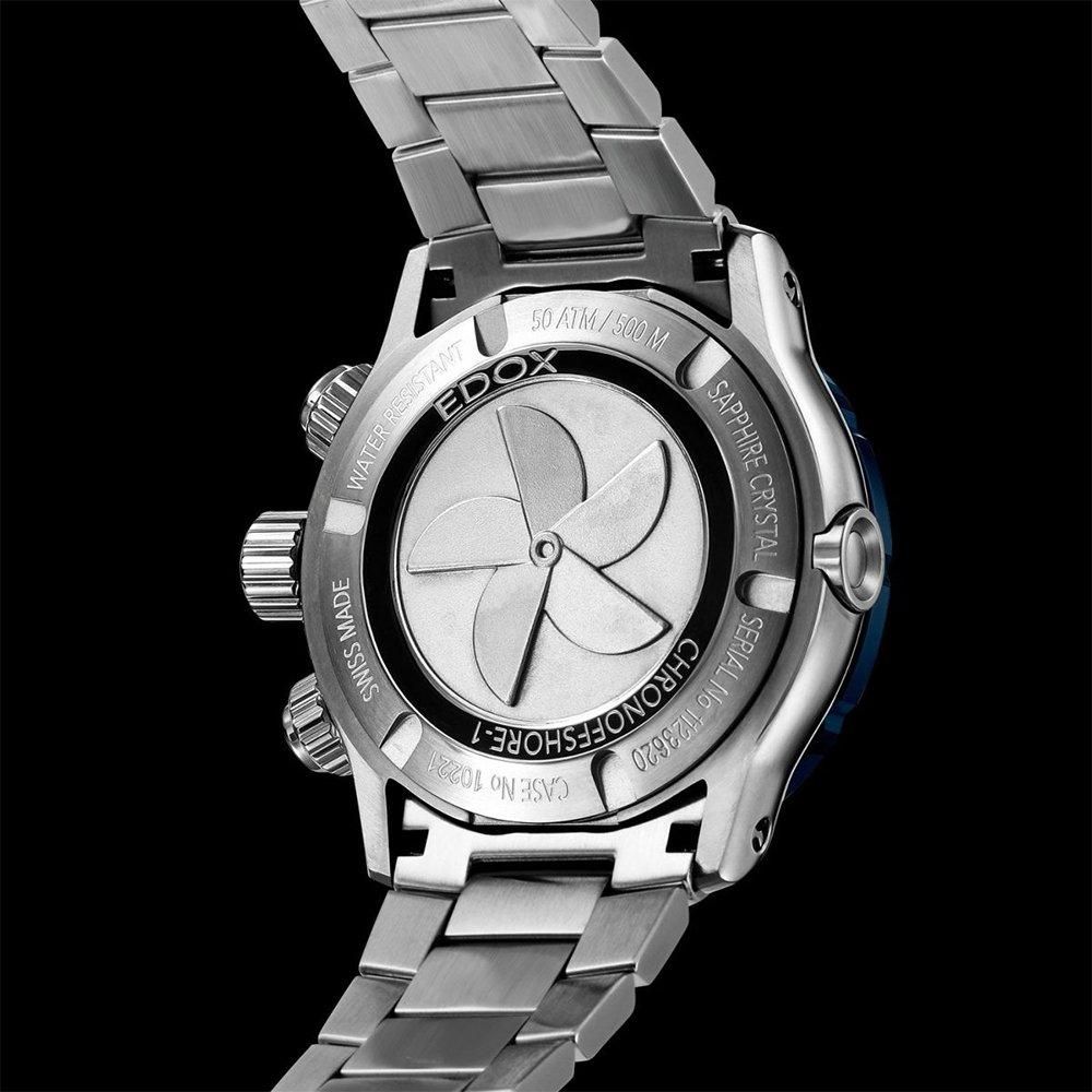 【日本限定100本】 10221-3BU3M-BMOPD1 EDOX エドックス クロノオフショア1 クロノグラフ ジャパンリミテッドエディション