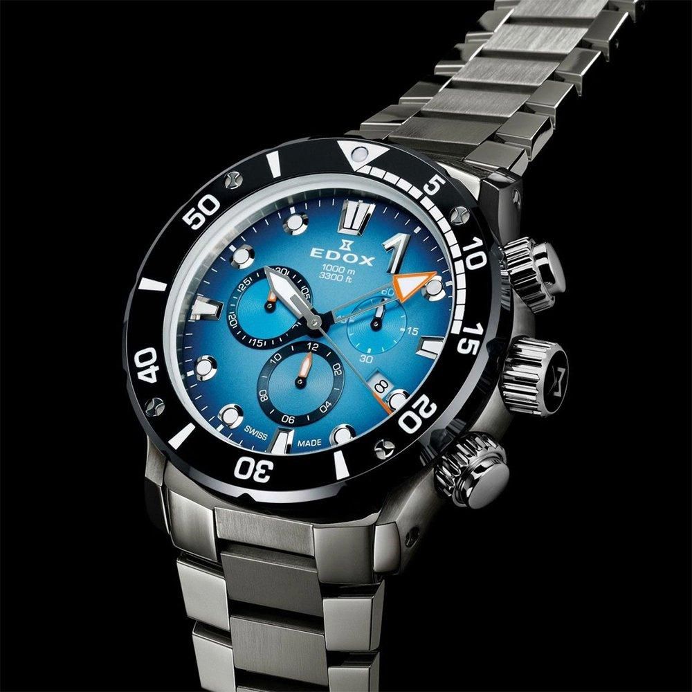 10242-TINM-BUIDN EDOX エドックス クロノオフショア1 クロノグラフ