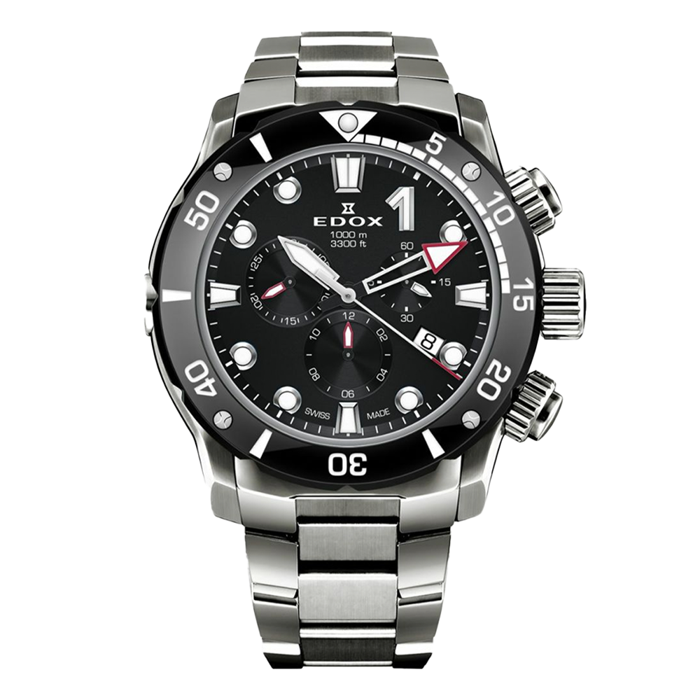 10242-TINM-NIN EDOX エドックス クロノオフショア1 クロノグラフ