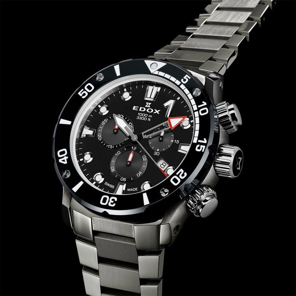 10242-TINM-NIN EDOX エドックス クロノオフショア1 クロノグラフ