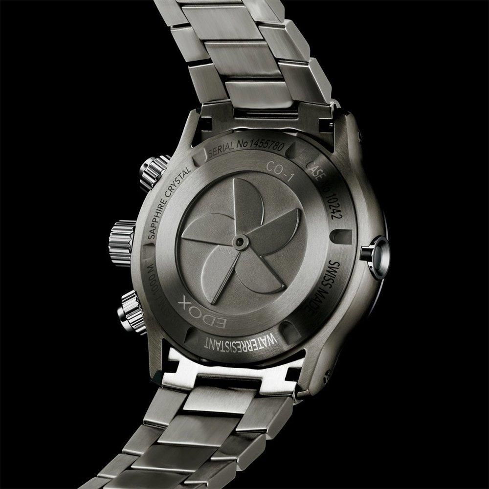 10242-TINM-NIN EDOX エドックス クロノオフショア1 クロノグラフ