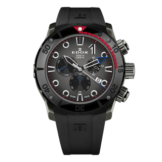 10242-TINGNR-GIDNR EDOX エドックス クロノオフショア1 クロノグラフ