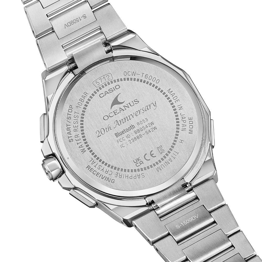  【世界限定1,000本】 OCW-T6000BV-2AJR CASIO カシオ オシアナス マンタ OCEANUS 20TH ANNIVERSARY