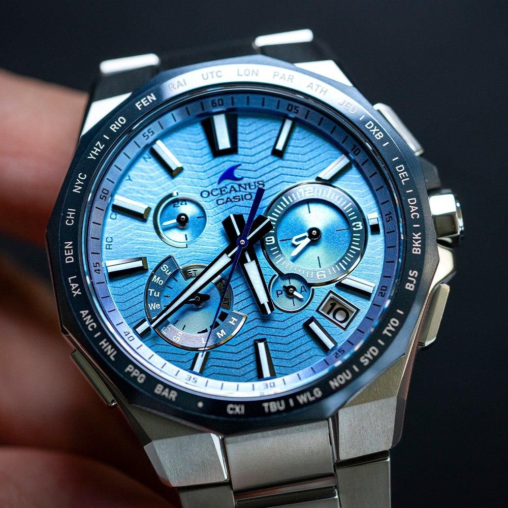  【世界限定1,000本】 OCW-T6000BV-2AJR CASIO カシオ オシアナス マンタ OCEANUS 20TH ANNIVERSARY
