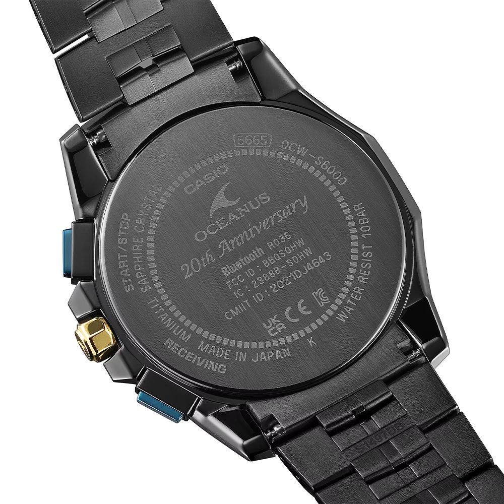  【世界限定350本】 OCW-S6000BV-1AJR CASIO カシオ オシアナス マンタ OCEANUS 20TH ANNIVERSARY