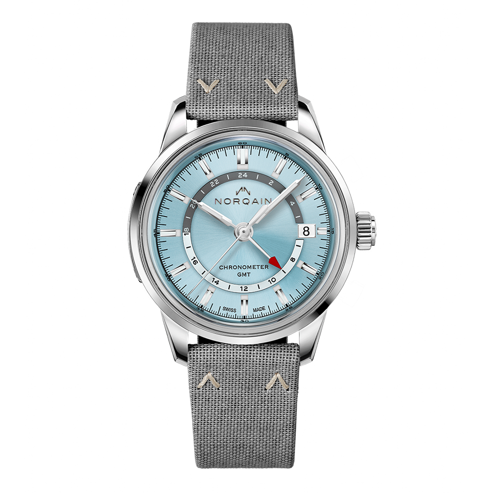  NN2100SG/IA211/20GNT.18S NORQAIN ノルケイン フリーダム60 GMT ICE BLUE 40MM