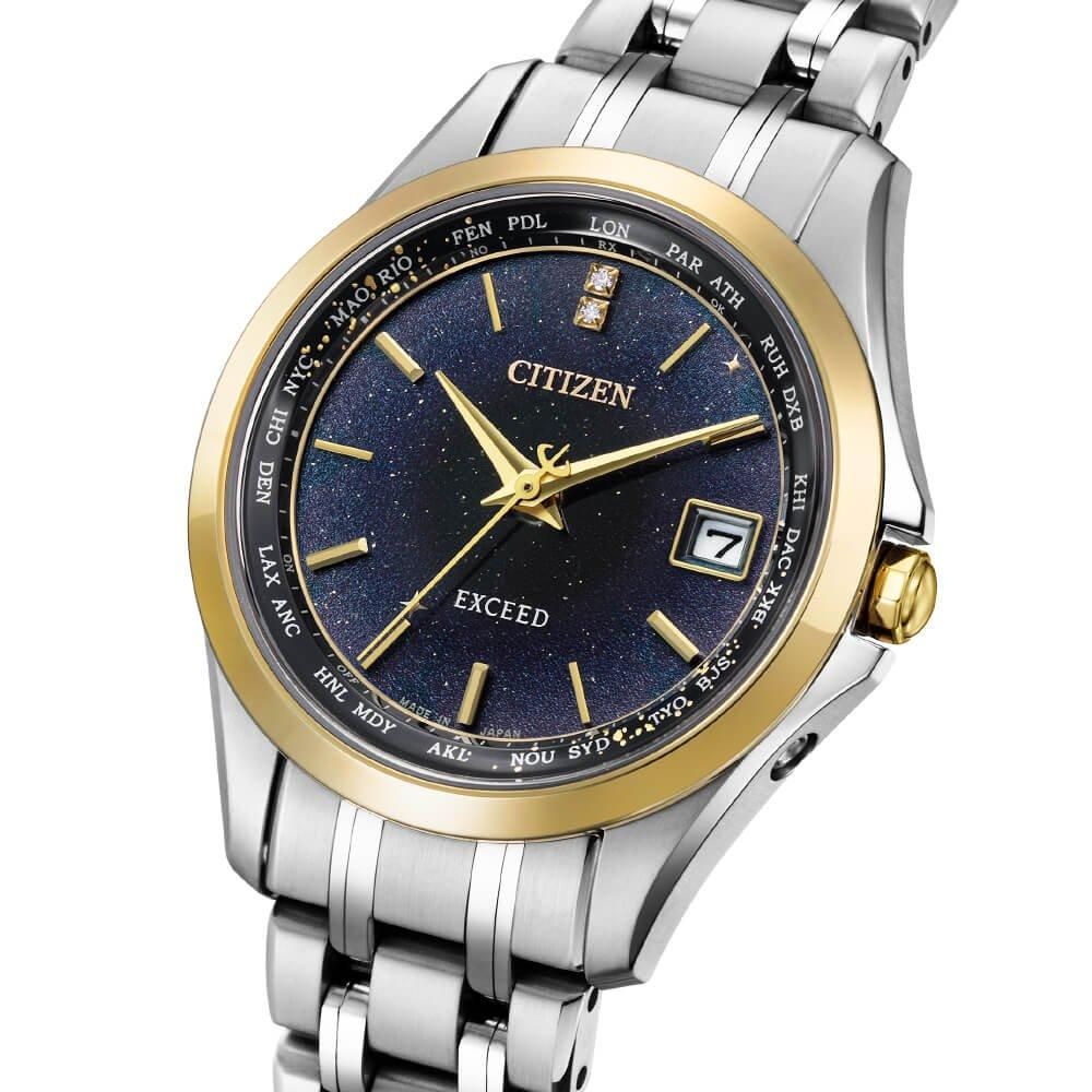  【世界限定400本】 EC1127-68L CITIZEN シチズン エクシード 天の川ペアモデル
