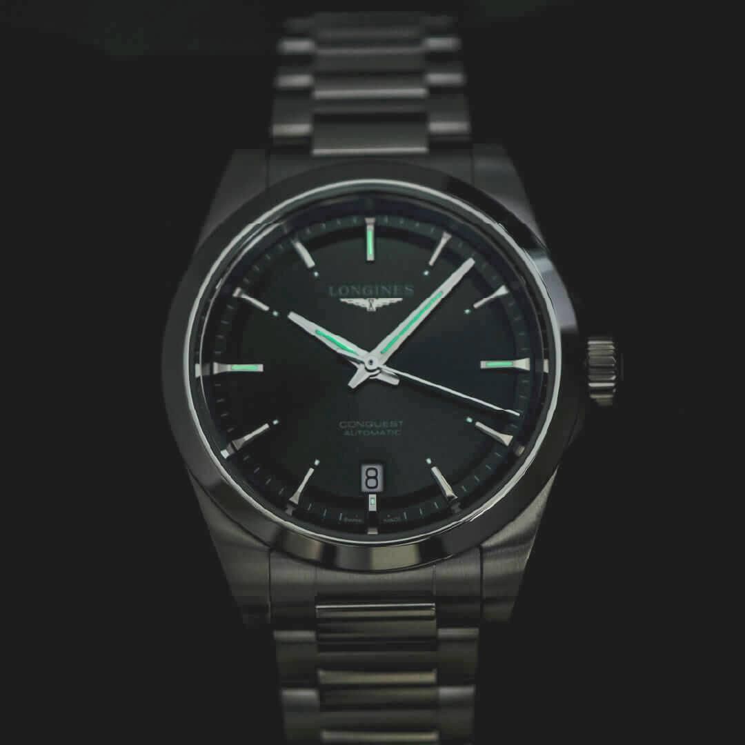 L3.720.4.02.6 ロンジン コンクエスト 38mm - 高級腕時計 正規販売店