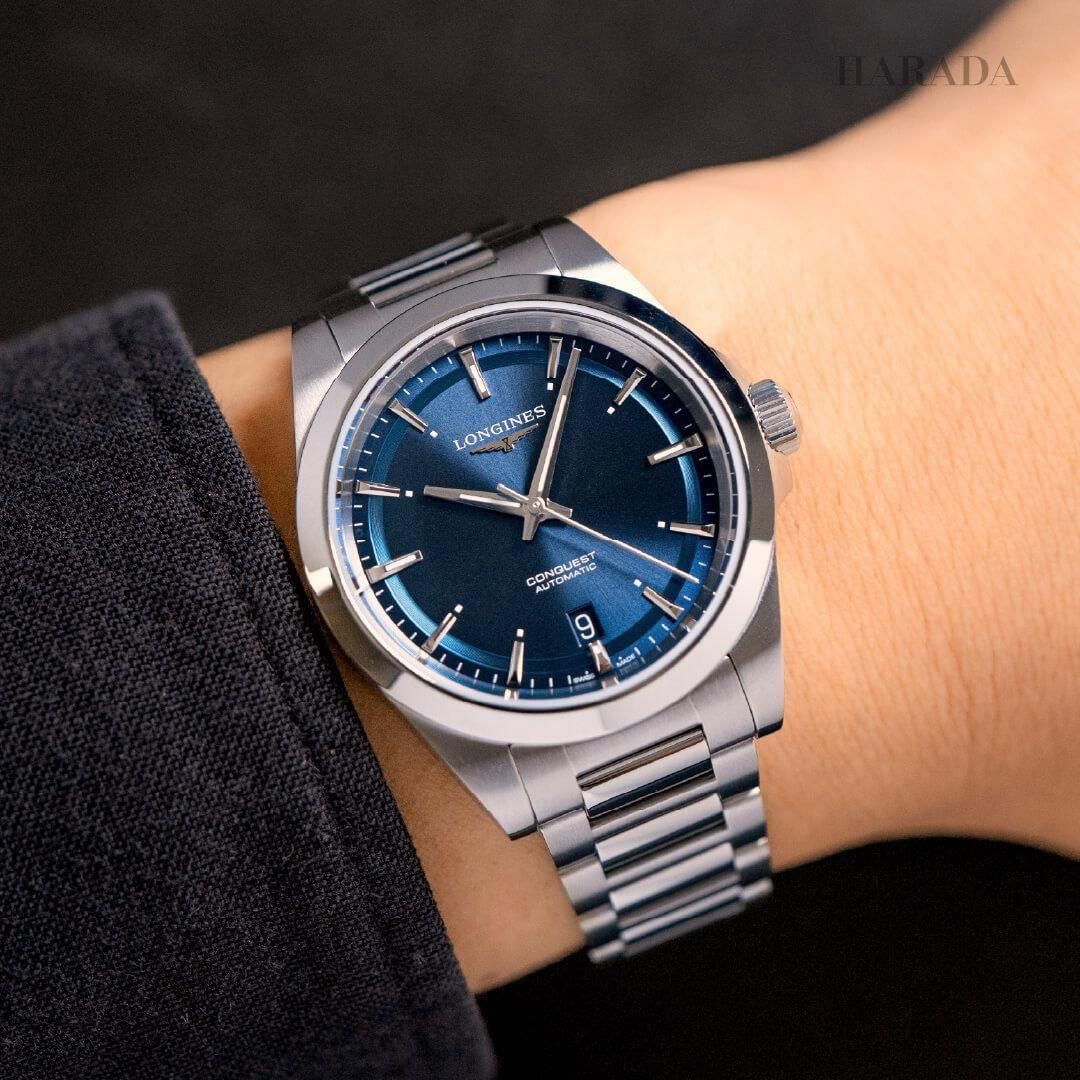 L3.720.4.92.6 ロンジン コンクエスト 38mm - 高級腕時計 正規販売店