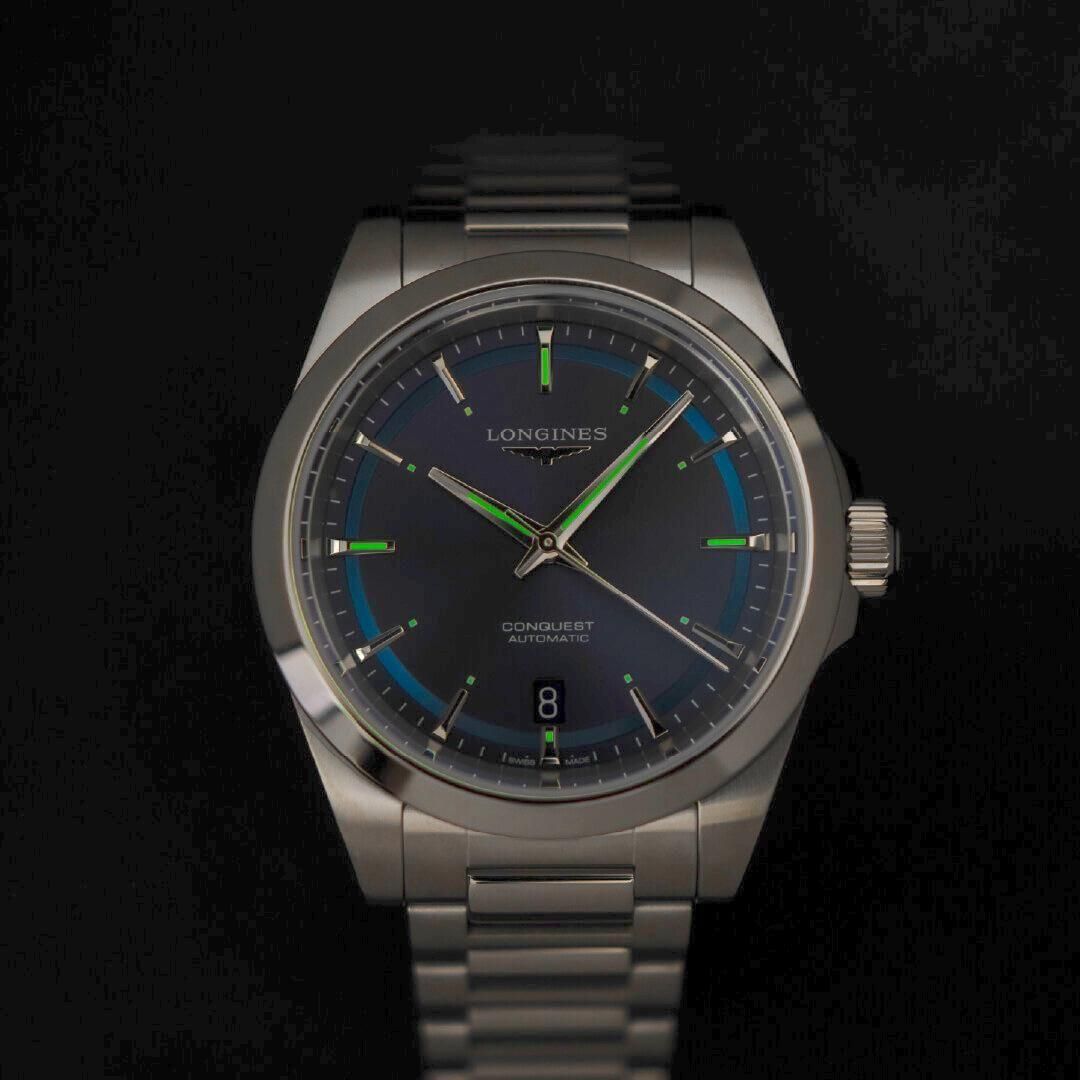 L3.720.4.92.6 ロンジン コンクエスト 38mm - 高級腕時計 正規販売店