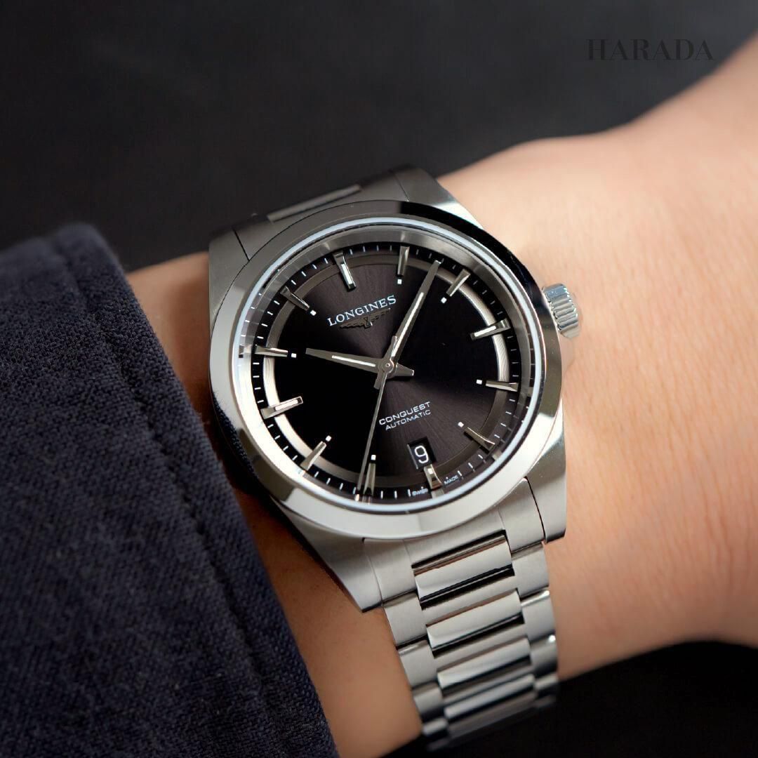 L3.720.4.52.6 LONGINES ロンジン コンクエスト 38mm