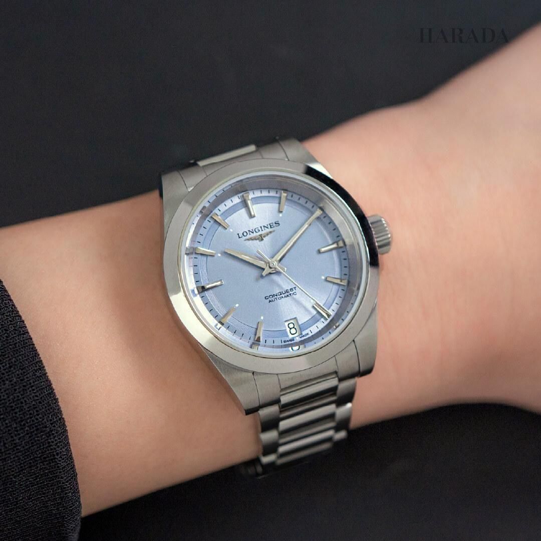  L3.430.4.92.6 LONGINES ロンジン コンクエスト 34mm