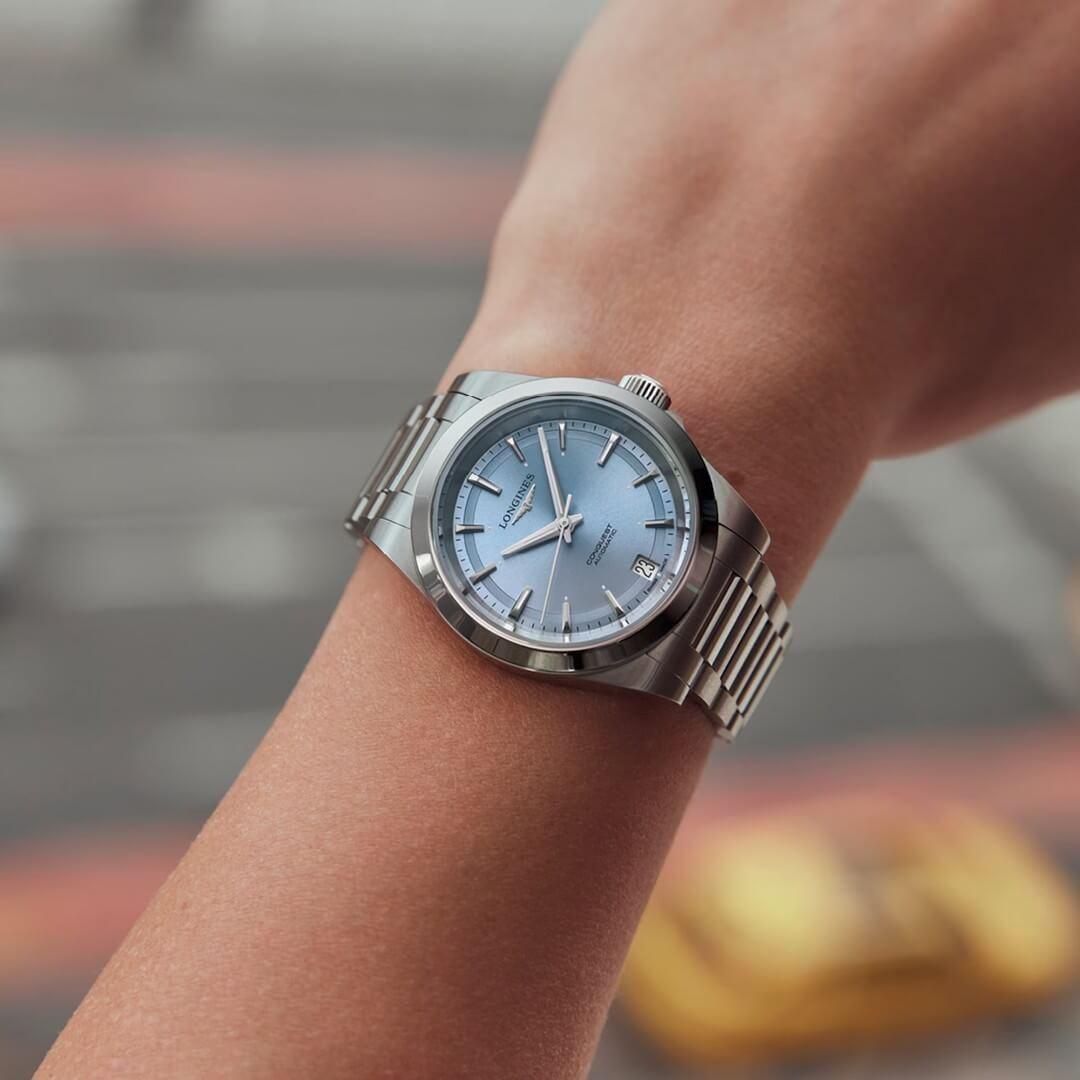  L3.430.4.92.6 LONGINES ロンジン コンクエスト 34mm