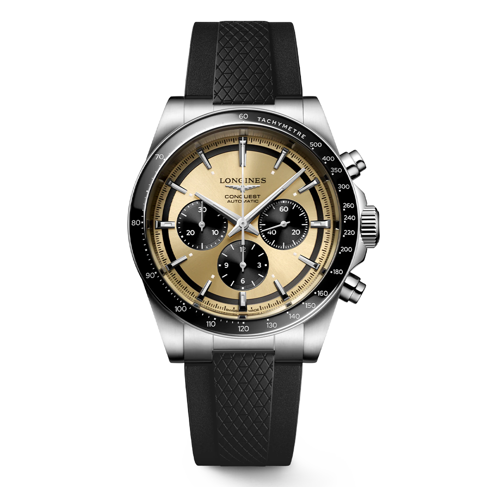 L3.835.4.98.6 42mm LONGINES ロンジン コンクエスト - 高級腕時計 正規販売店 ハラダHQオンラインショップ