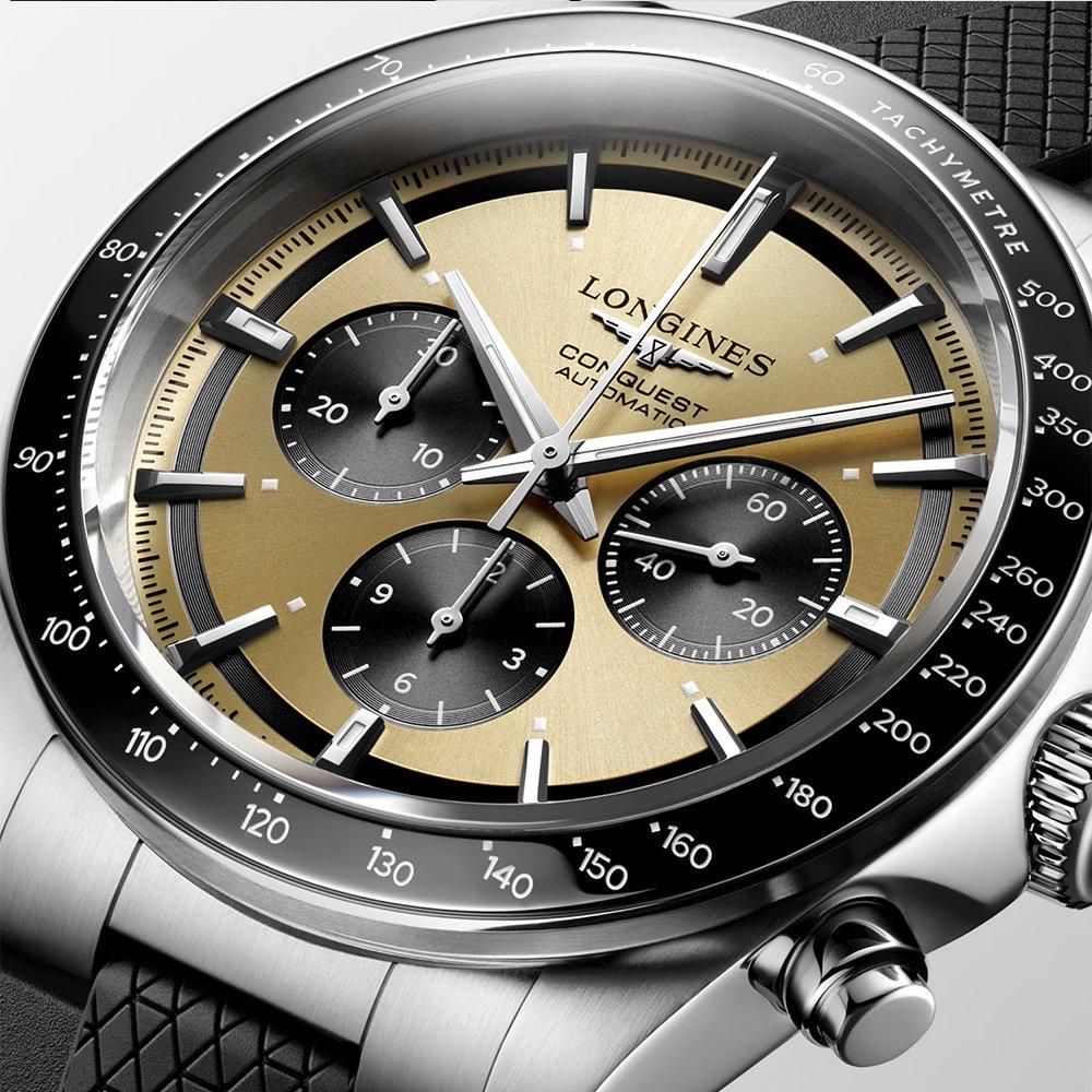 L3.835.4.32.9 LONGINES ロンジン コンクエスト クロノグラフ 42mm