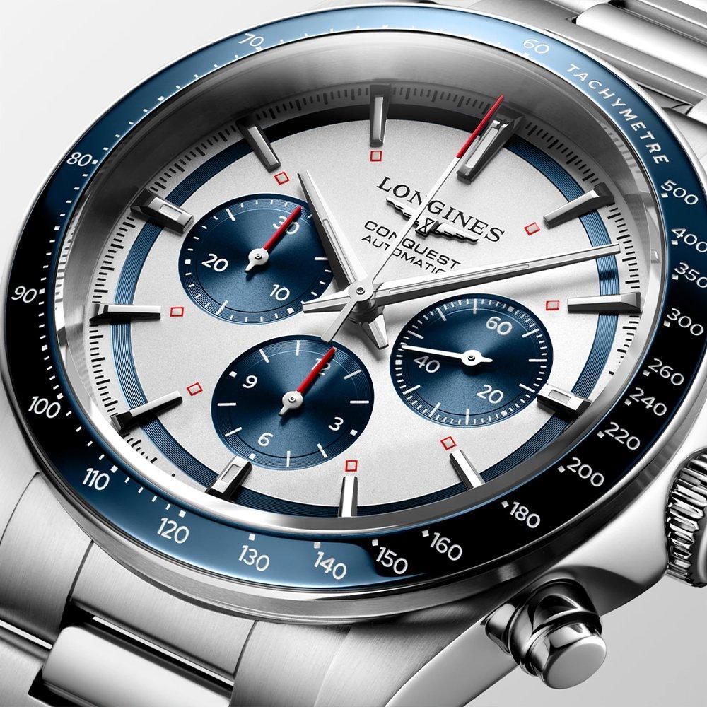 L3.835.4.98.6 LONGINES ロンジン コンクエスト クロノグラフ 42mm