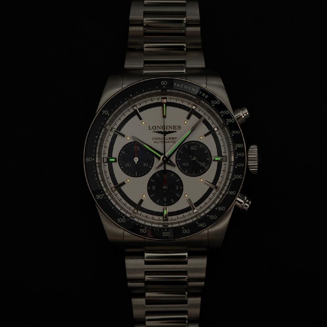 L3.835.4.98.6 LONGINES ロンジン コンクエスト クロノグラフ 42mm