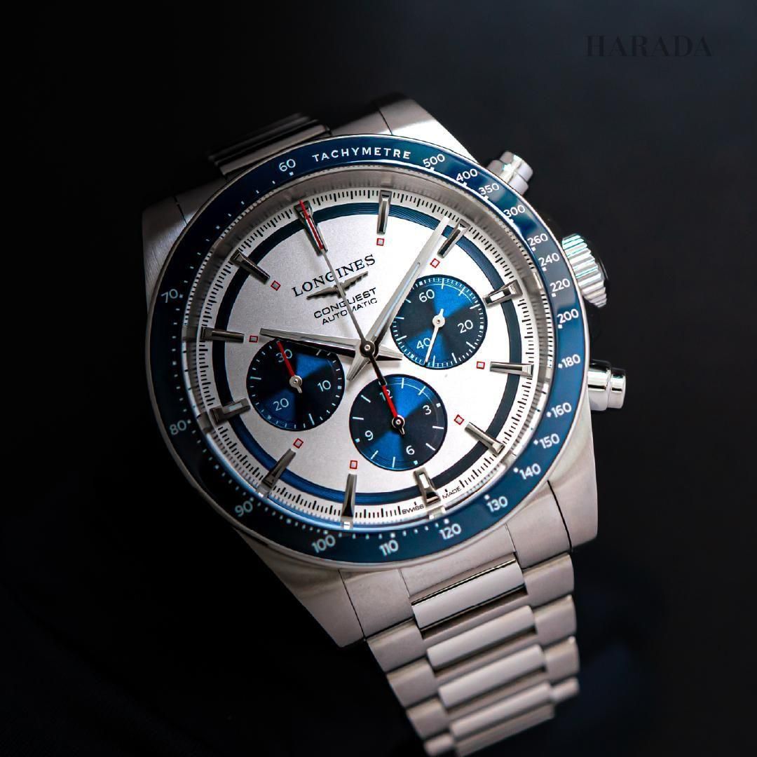L3.835.4.98.6 LONGINES ロンジン コンクエスト クロノグラフ 42mm