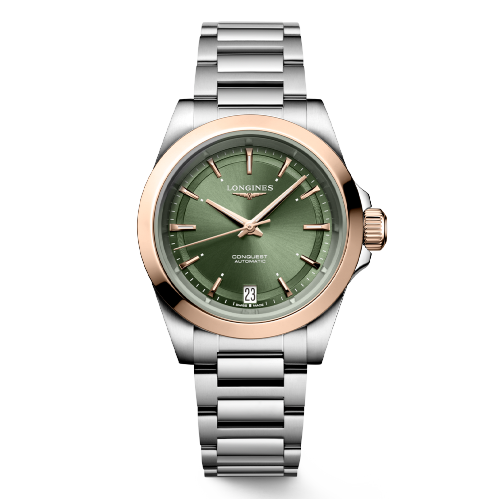L3.430.5.02.6 LONGINES ロンジン コンクエスト 34mm