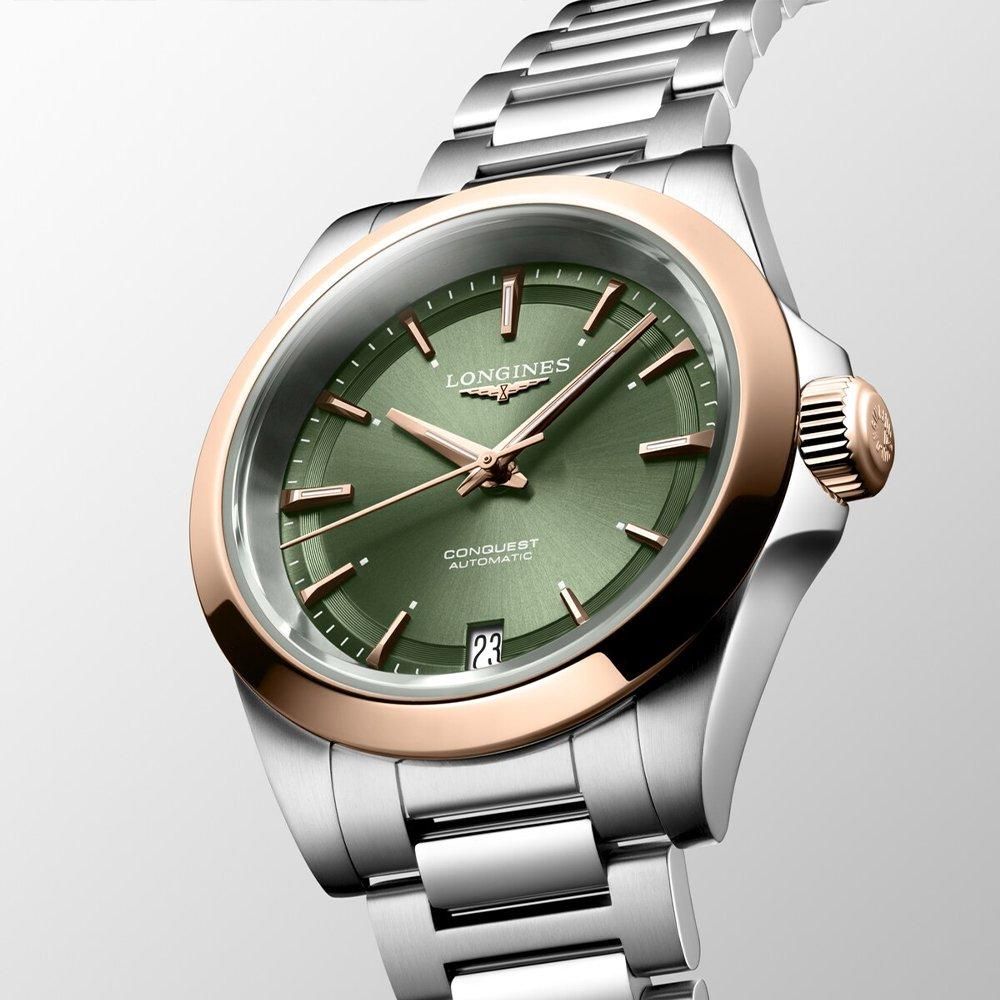 L3.430.5.02.6 LONGINES ロンジン コンクエスト 34mm