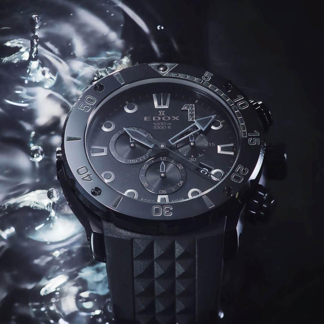  【日本限定】 10242-NGMCAS-NDGM EDOX エドックス クロノオフショア1 クロノグラフ ジャパンリミテッドエディション