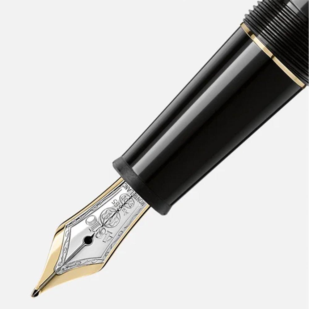 MB132464 MONTBLANC モンブラン マイスターシュテュック ゴールドコーティング 万年筆