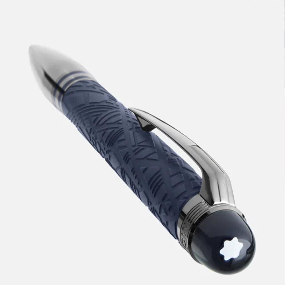 MB130217 MONTBLANC モンブラン スターウォーカー スペースブルー ドゥエ ボールペン