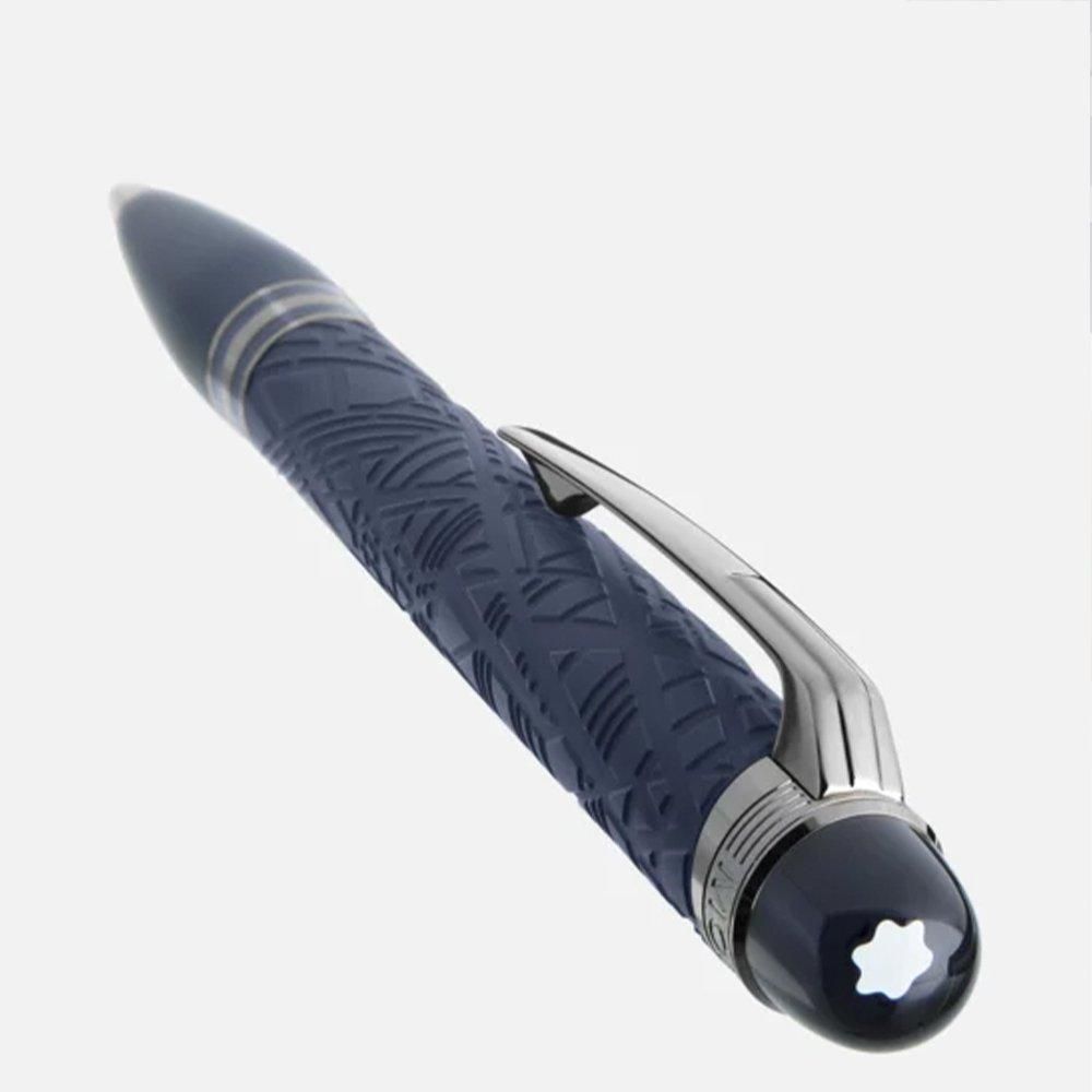 MB130213 MONTBLANC モンブラン スターウォーカー スペースブルー レジン ボールペン